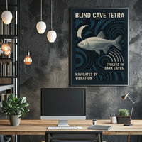 Blind Cave Tetra Poster