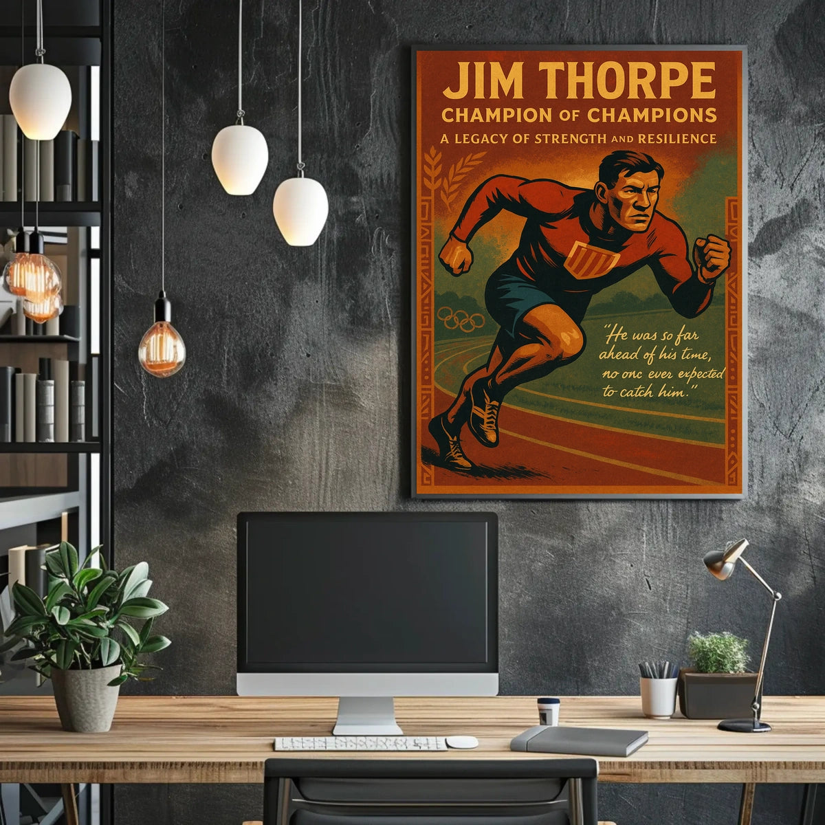 Jim Thorpe Champion of Champions Poster