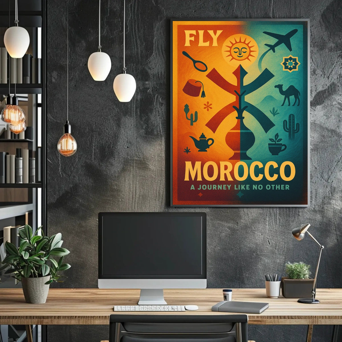 Fly Morocco A Journey Like No Other Poster