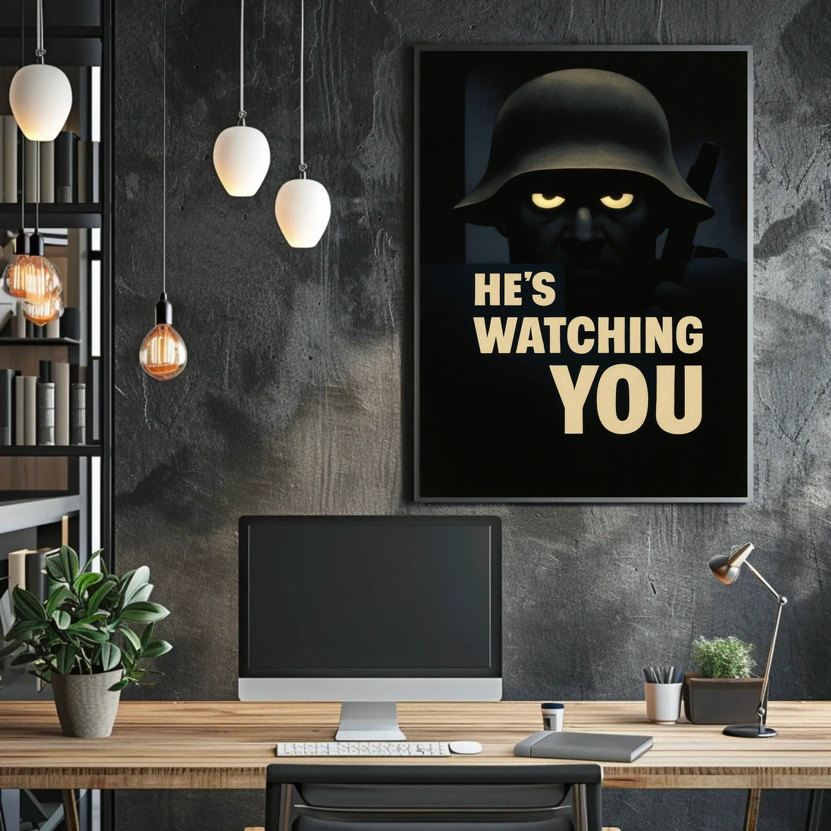HeS Watching You Poster