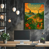 Discover Brazil Poster