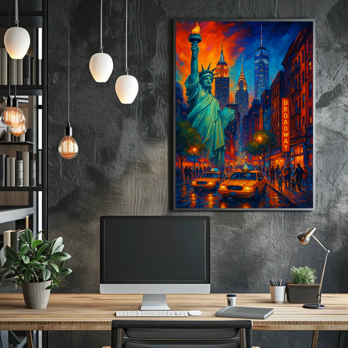 New York City Nights Poster