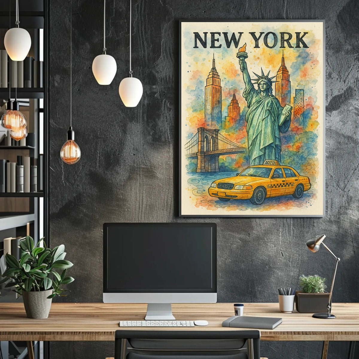 New York City Vibes Poster