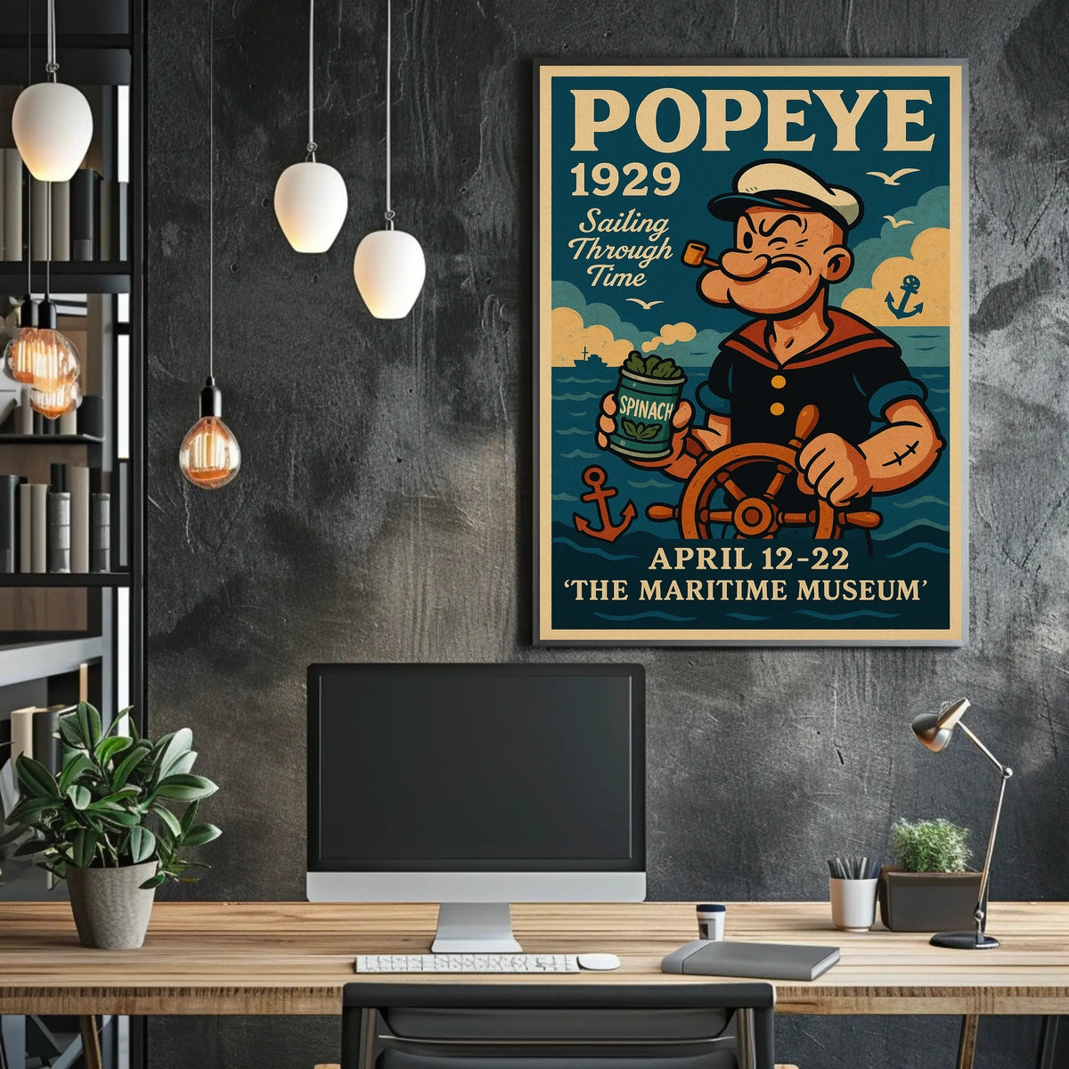 Popeye 1929 Art Poster POP-141