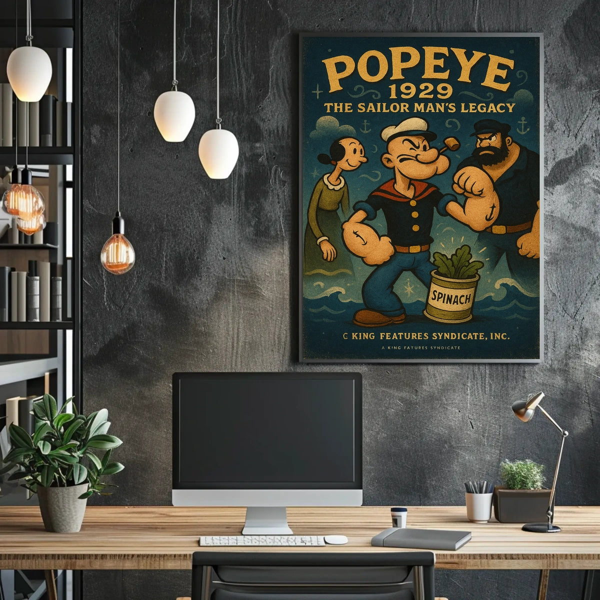 Popeye 1929 Art Poster POP-151