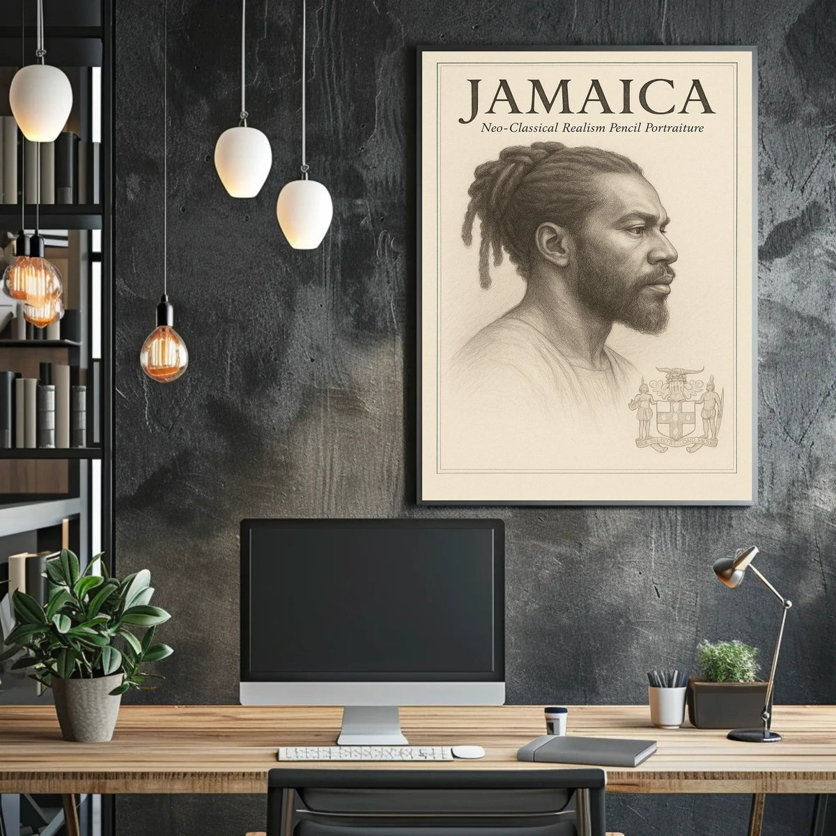 Jamaica Neo-Classical Realism Poster