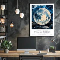 William Morris Cotton Prints Exhibition Poster