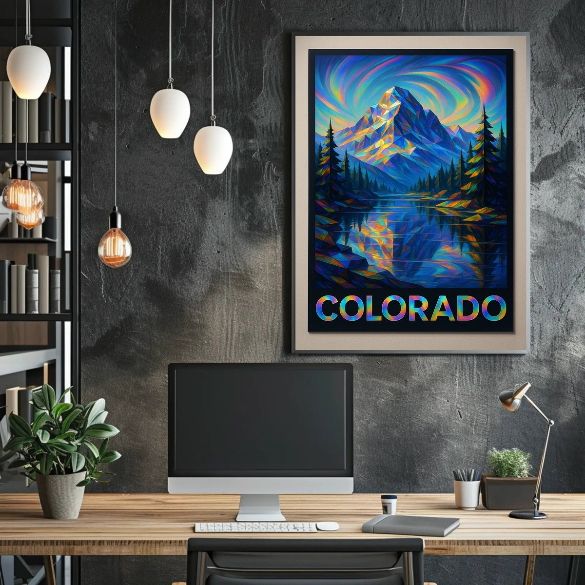 Colorado A Vibrant Landscape Poster