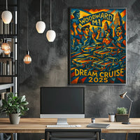 Woodward Dream Cruise 2025 Poster
