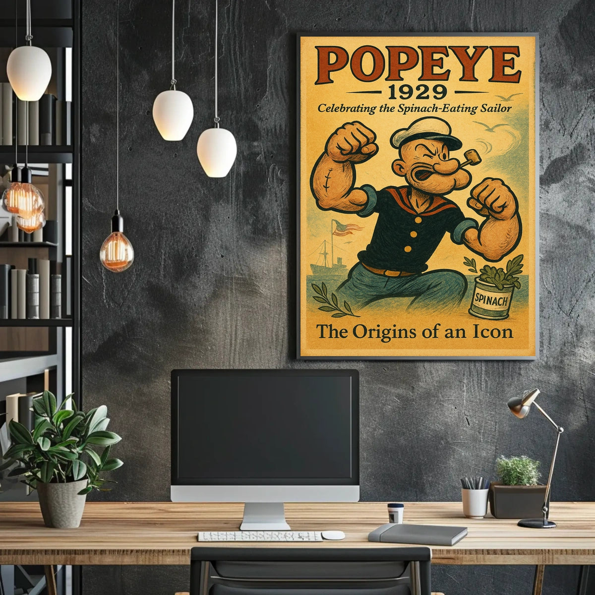 Popeye 1929 Art Poster POP-03