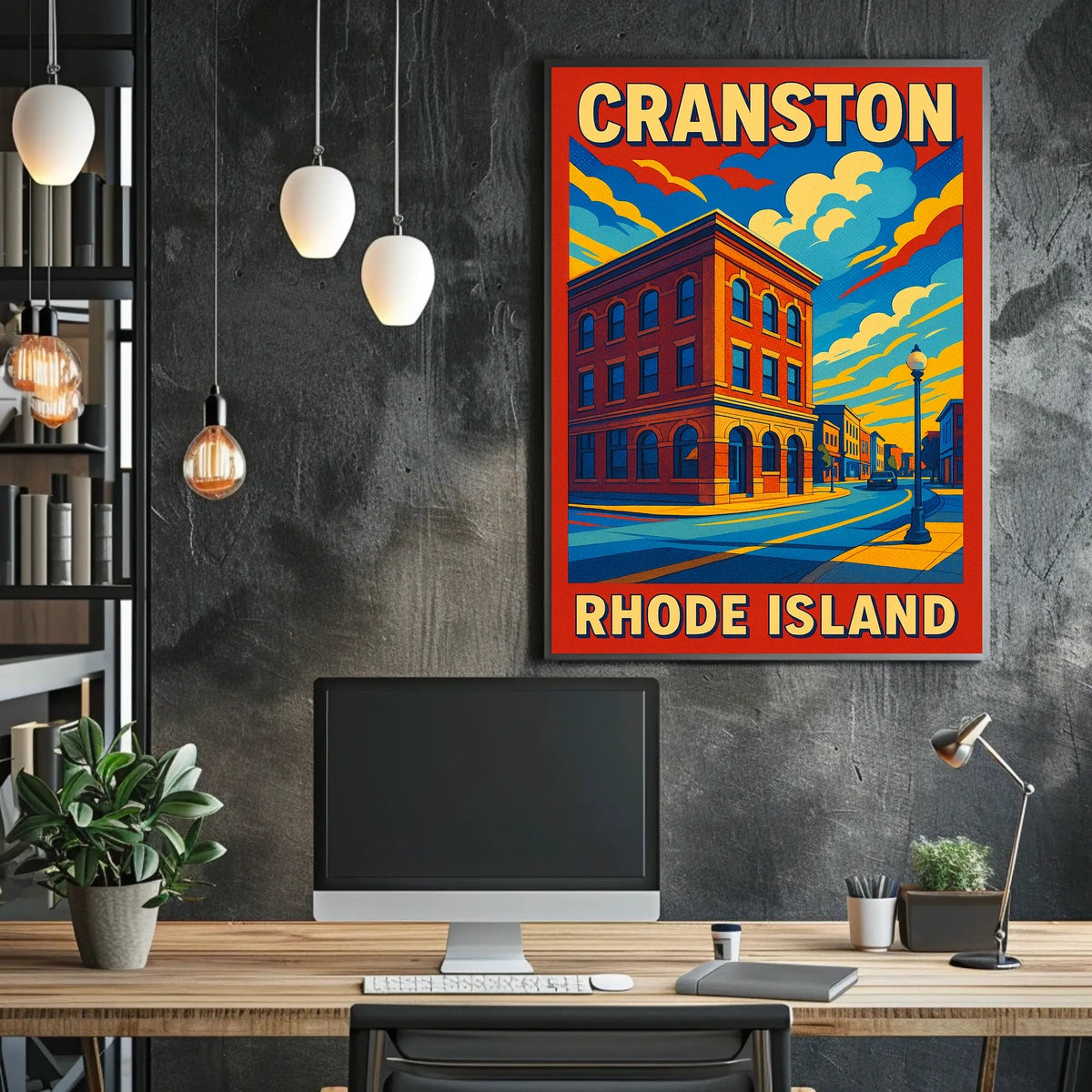 Cranston, Rhode Island Poster