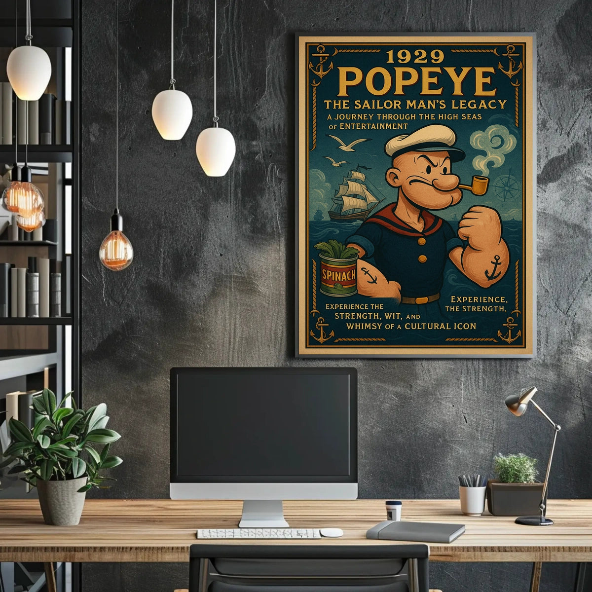 Popeye 1929 Art Poster POP-26