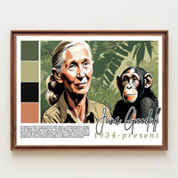 Celebrating a Trailblazer in Primatology Poster