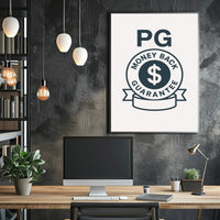 Money Back Guarantee Poster PosterGoat