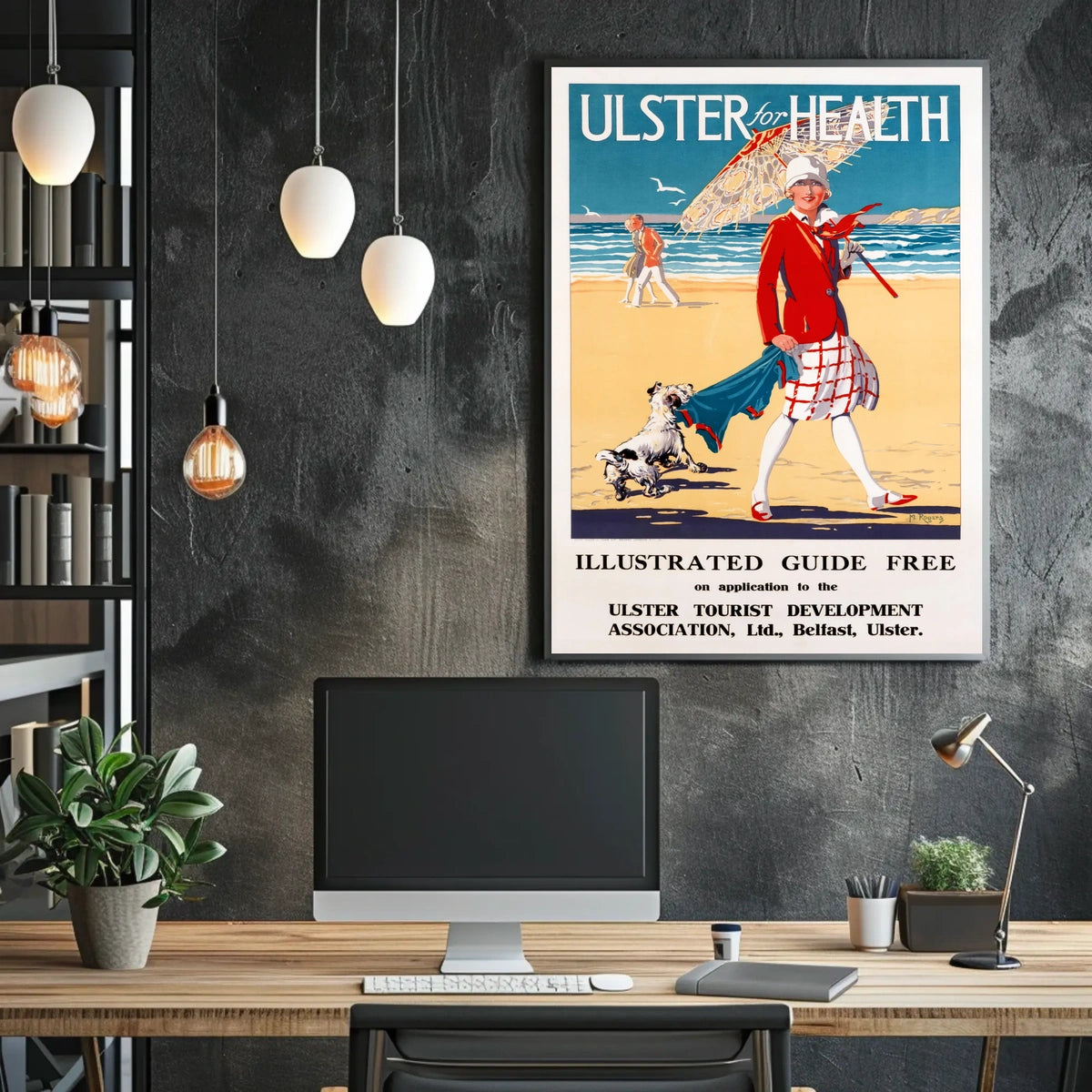Ulster For Health Tourism Promotion Poster