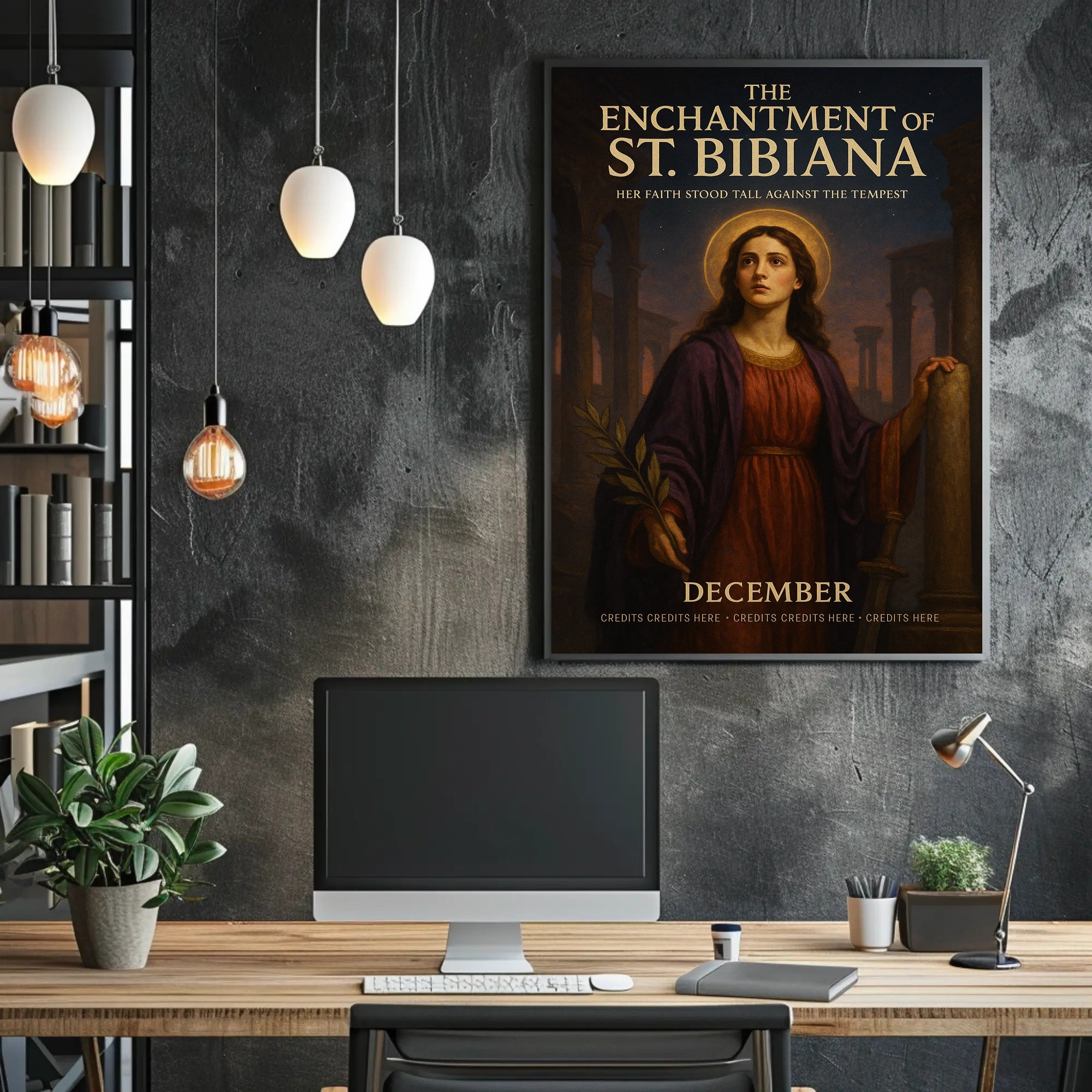 The Enchantment of St. Bibiana Poster PosterGoat
