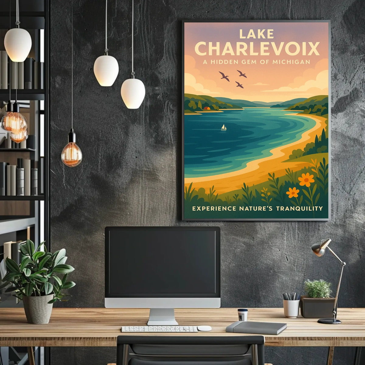 Lake Charlevoix A Hidden Gem Of Poster