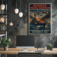 Remembering Pearl Harbor Poster