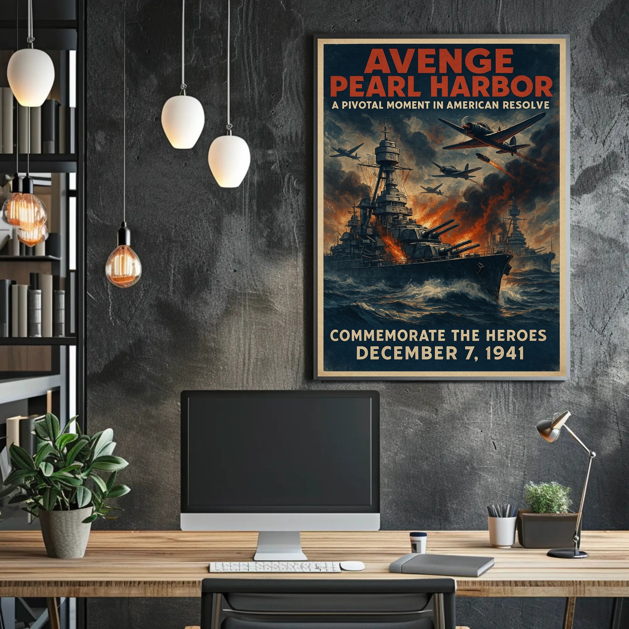 Remembering Pearl Harbor Poster