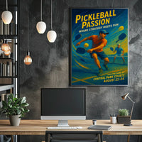Pickleball Passion Poster