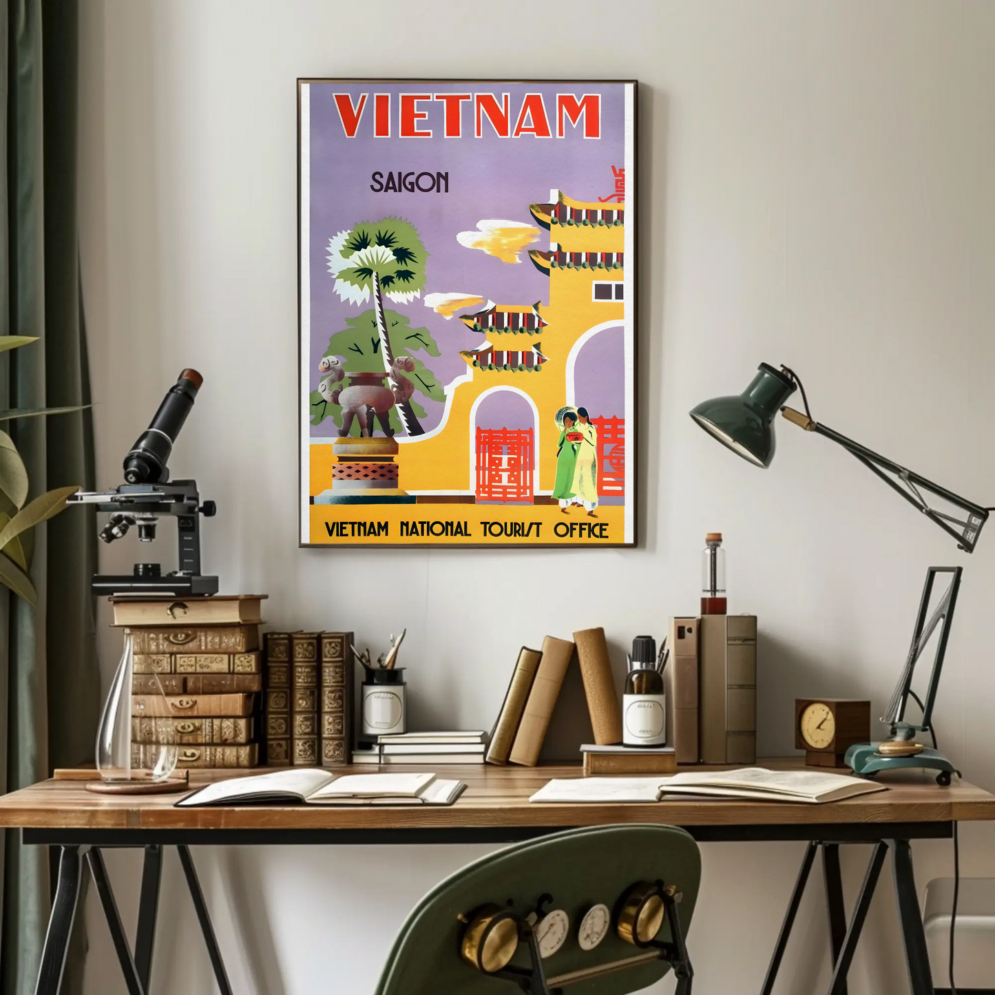 Vietnam Travel Poster