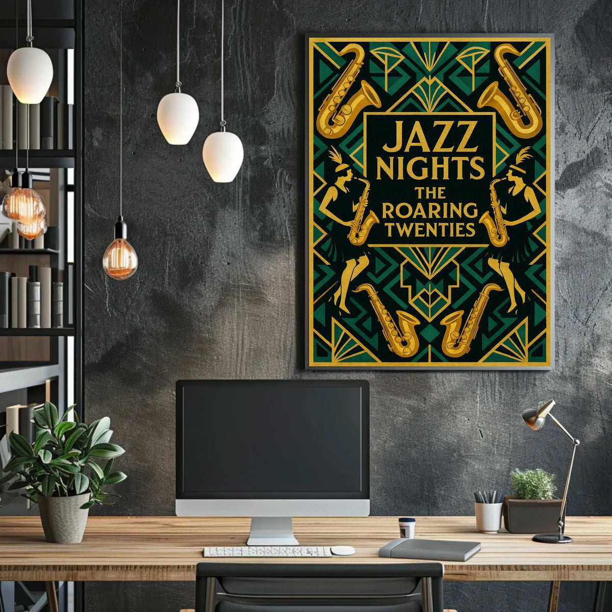 Jazz Nights The Roaring Twenties Poster