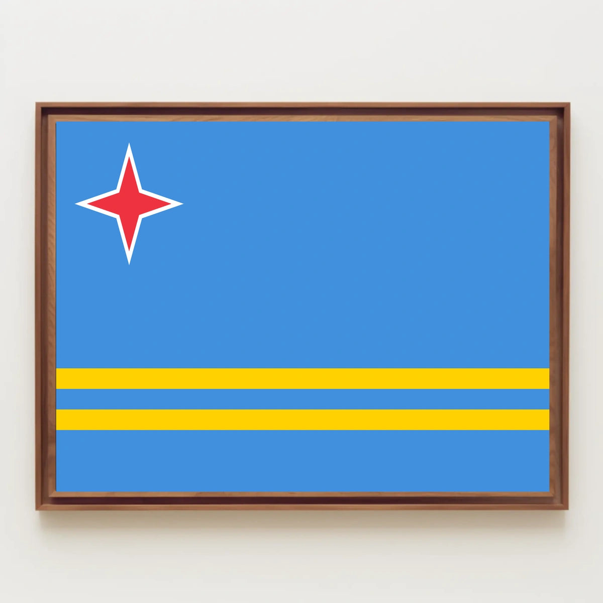 Aruba Flag Poster