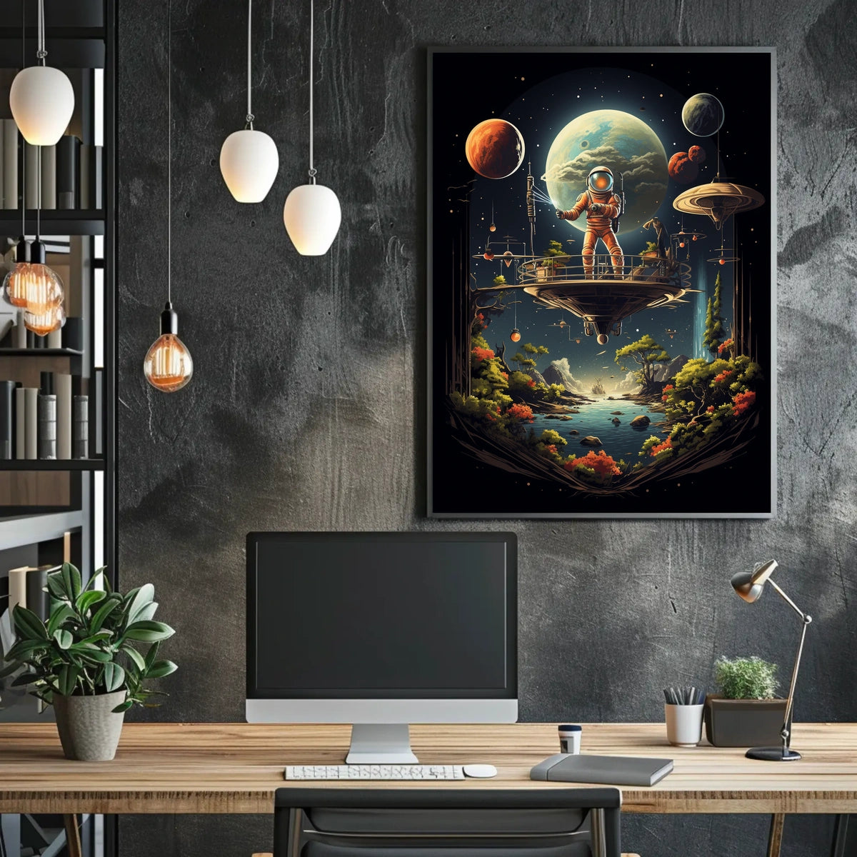 Cosmic Exploration Poster