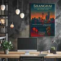 Shanghai A City of Timeless Elegance Poster