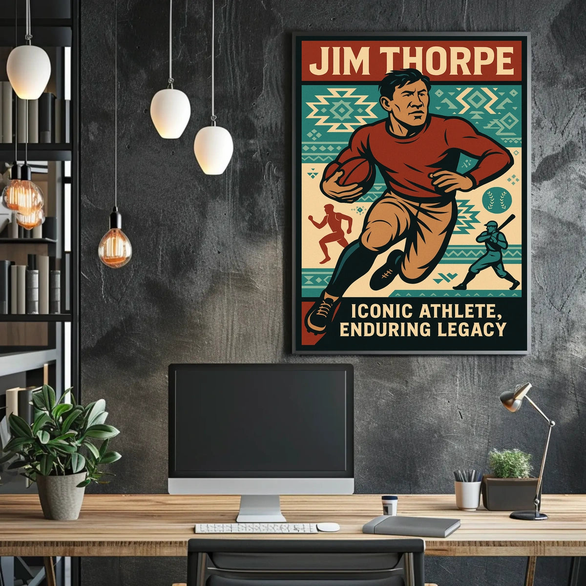 Celebrating Jim Thorpe Poster
