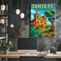 Santa Fe New Mexico Poster