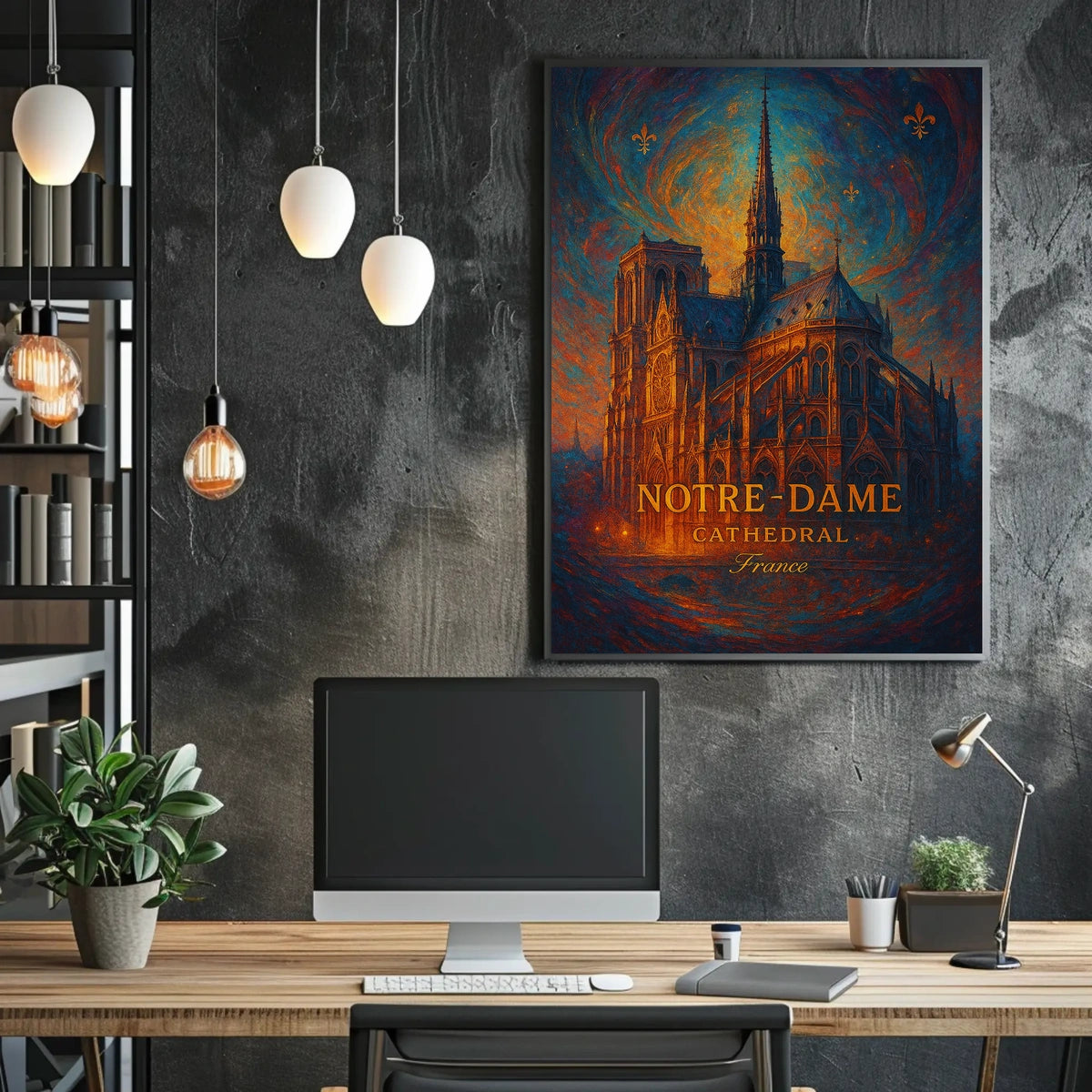 Notre-Dame Cathedral Poster