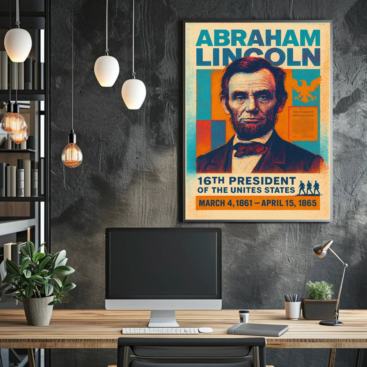 Abraham Lincoln 16Th President Poster