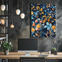 Botanical Abundance Art Print: Abstract or Artistic Poster