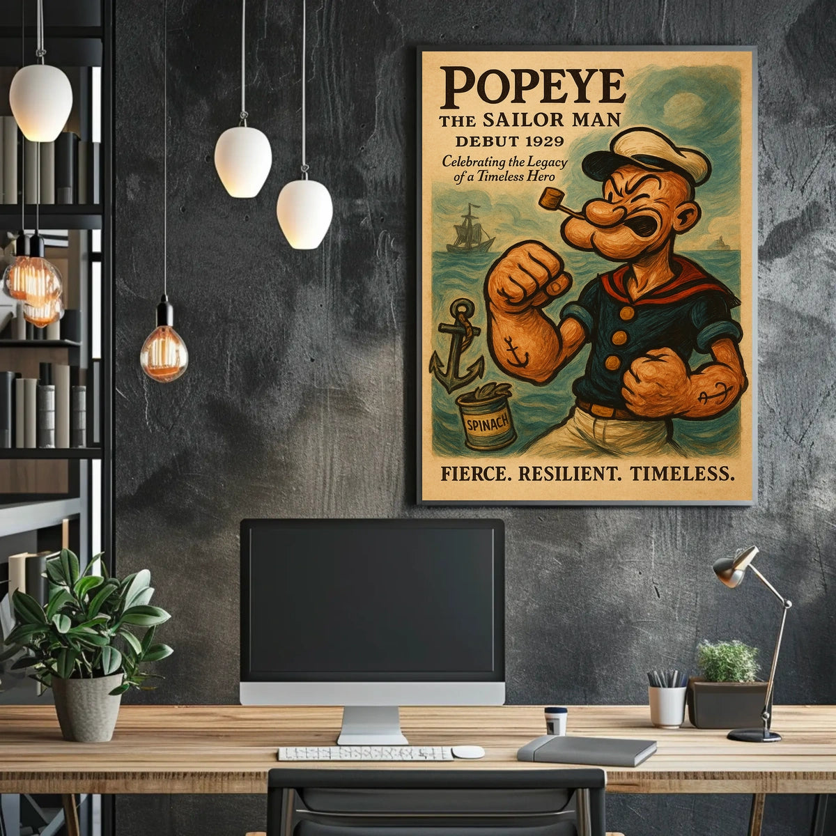 Popeye 1929 Art Poster POP-11