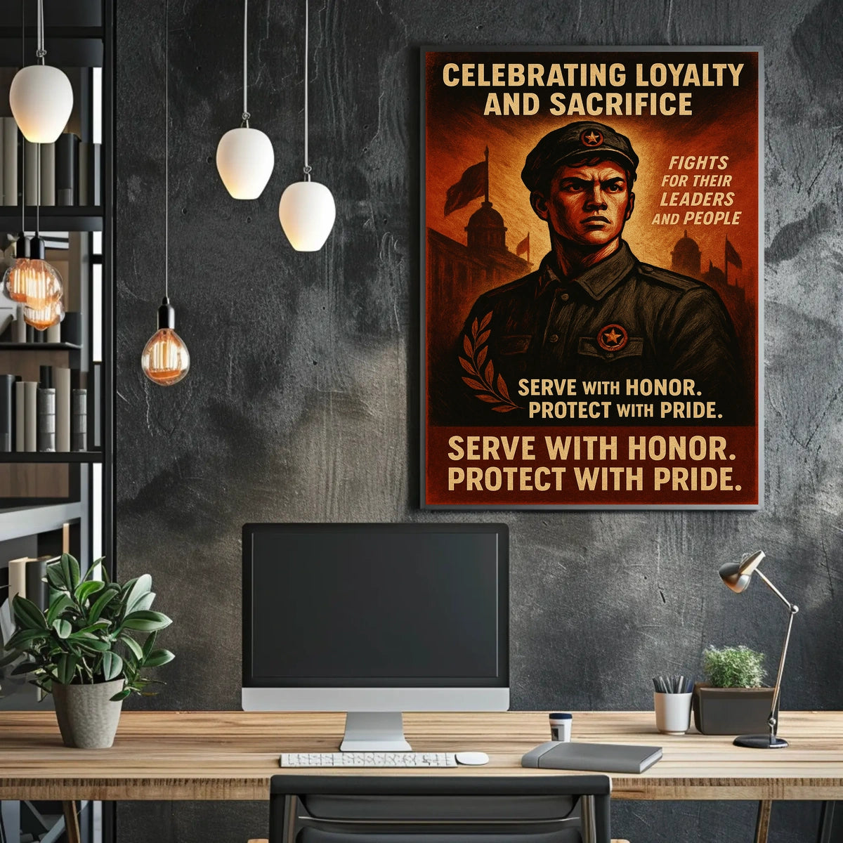 Celebrating Loyalty and Sacrifice Poster