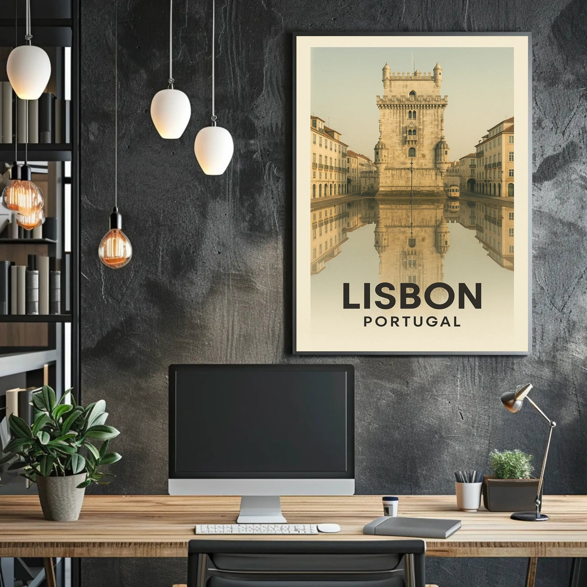 Lisbon Reflections Poster
