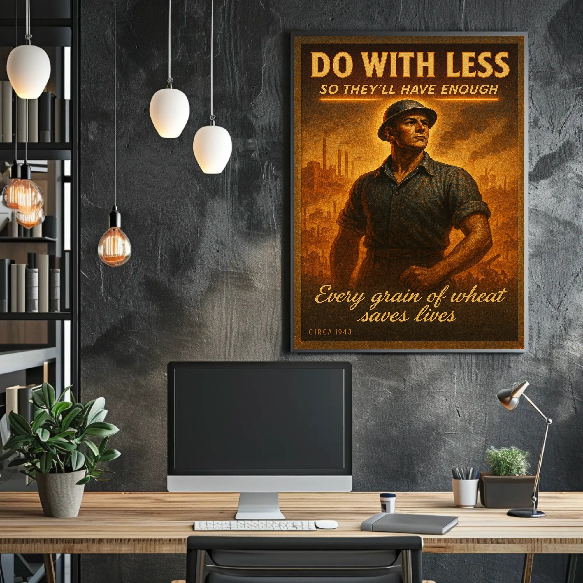 Wartime Conservation Appeal Poster