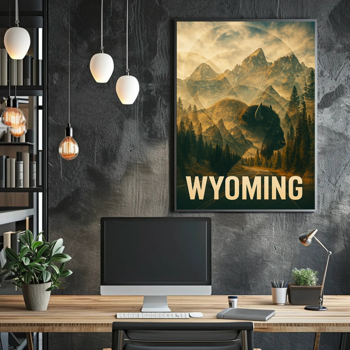 Wyoming Wilderness Poster