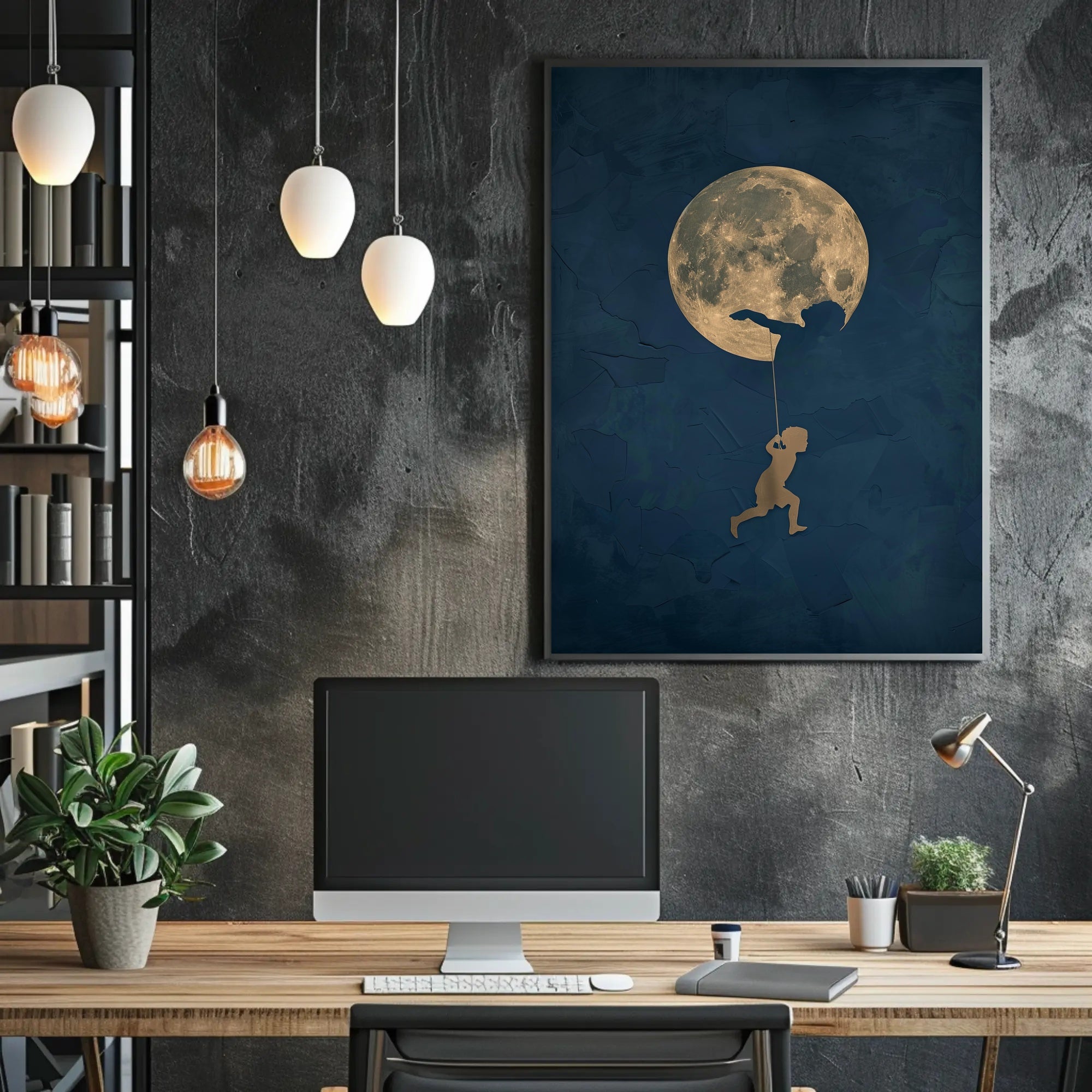 Dreaming Under the Moon Poster
