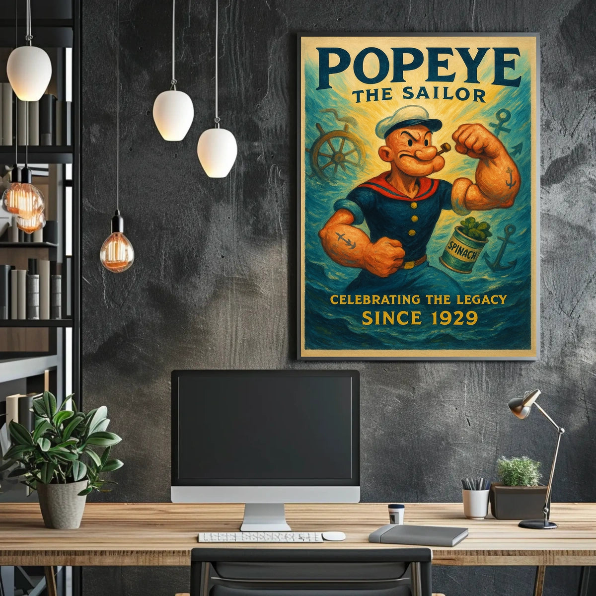 Popeye 1929 Art Poster POP-56