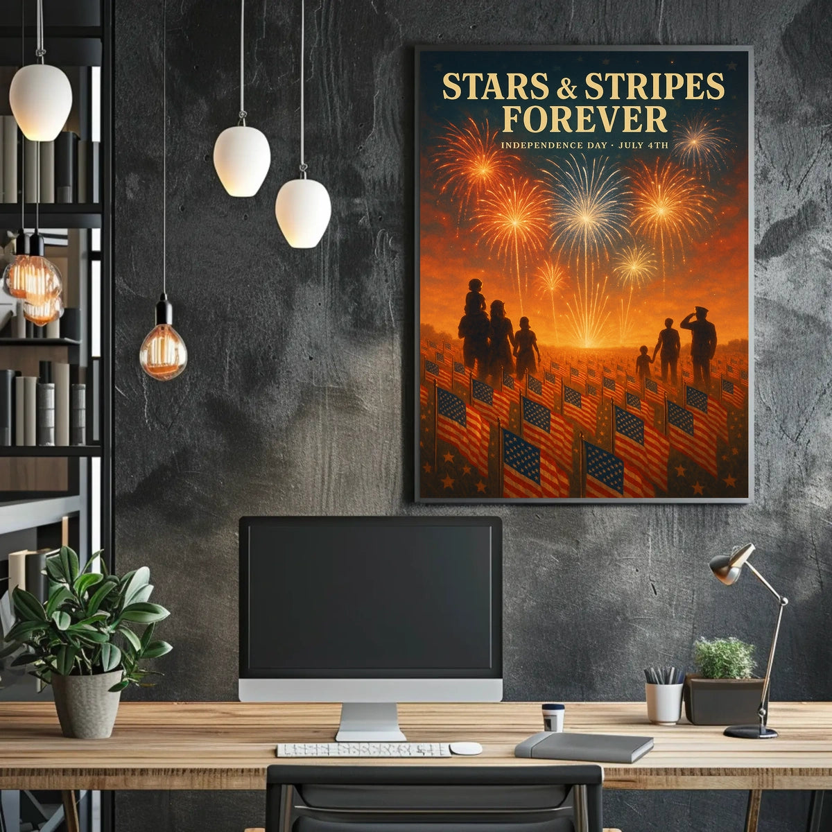 Stars Stripes Forever Poster