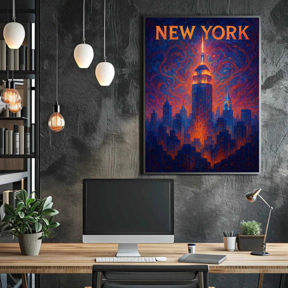 New York City Skyline Poster