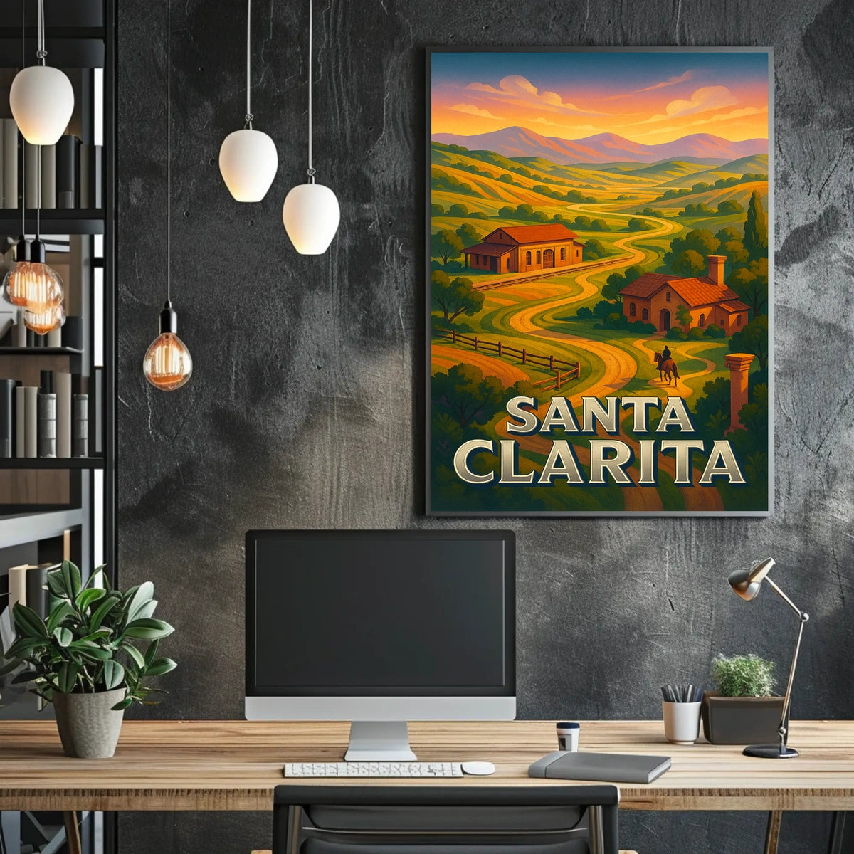 Santa Clarita Landscape Poster