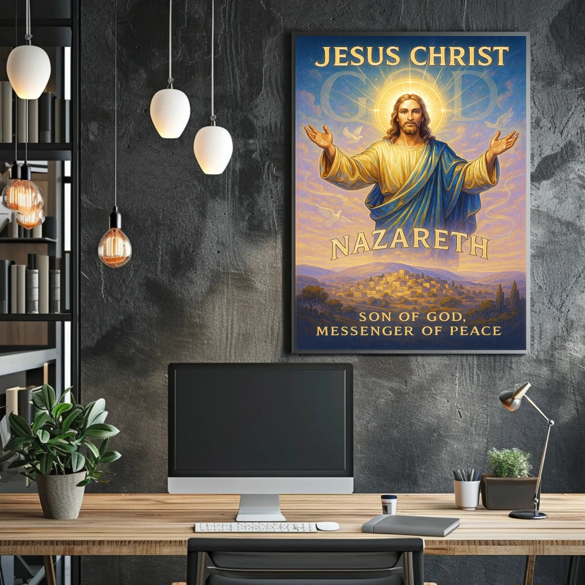 Jesus Christ Of Nazareth Poster