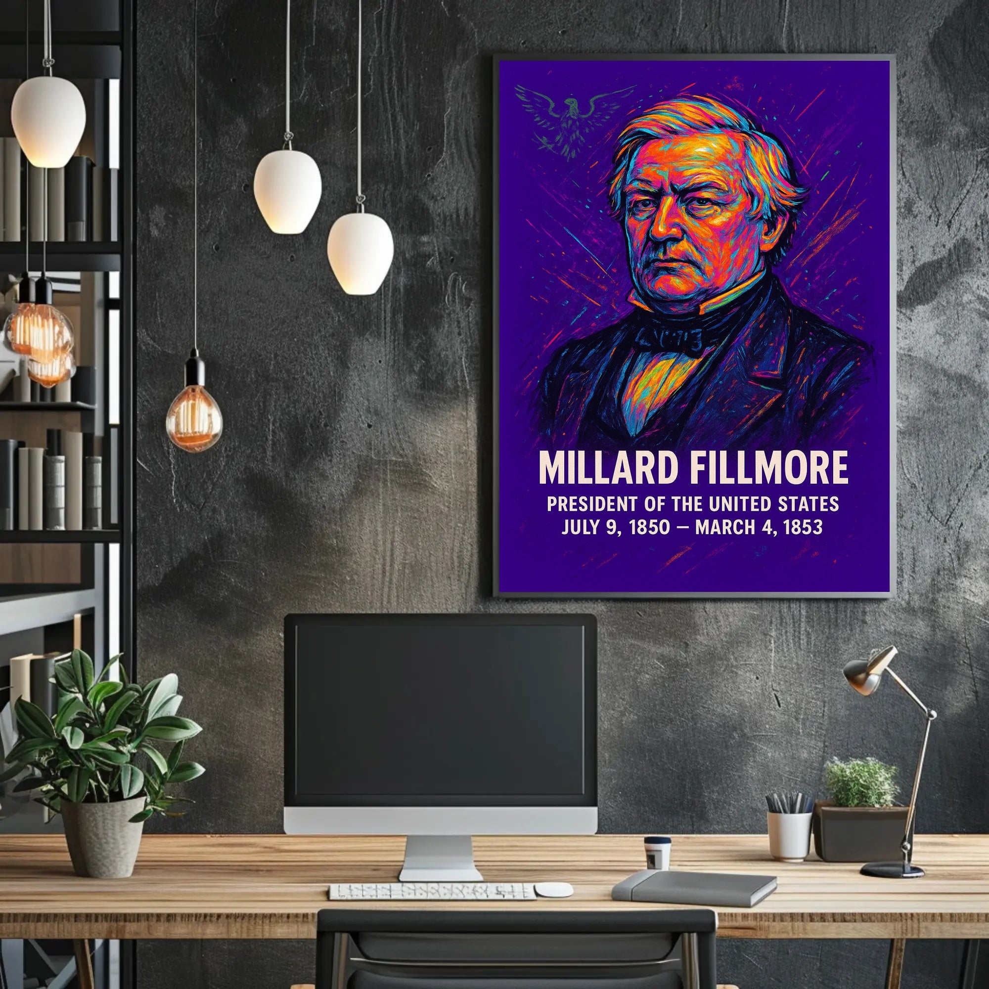 Millard Fillmore U.S. President Poster