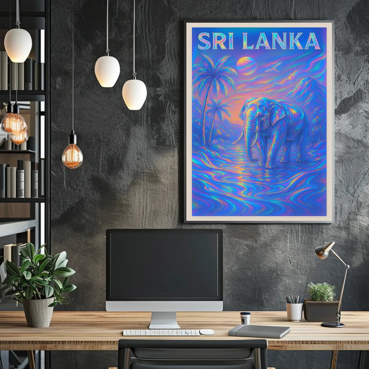 Sri Lanka A Vibrant Journey Poster