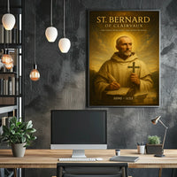 St. Bernard of Clairvaux Poster