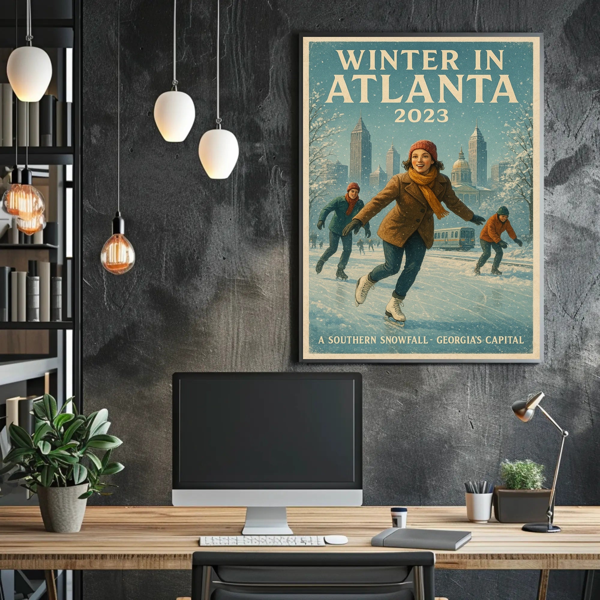 Winter in Atlanta 2023 Poster