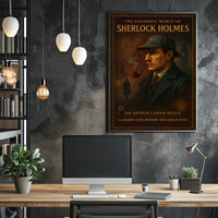 The Enigmatic World of Sherlock Holmes Poster